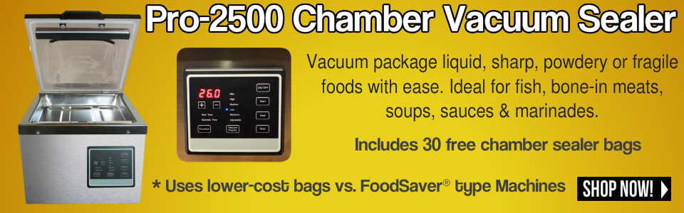 Pro-2500 Chamber Vacuum Sealer 65-1201-W by Weston